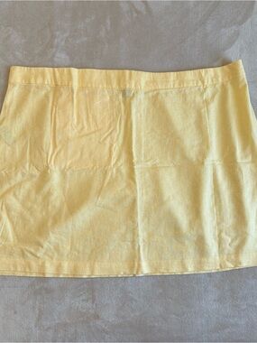 NWT Old Navy Butter Yellow Women’s Skirt 2X